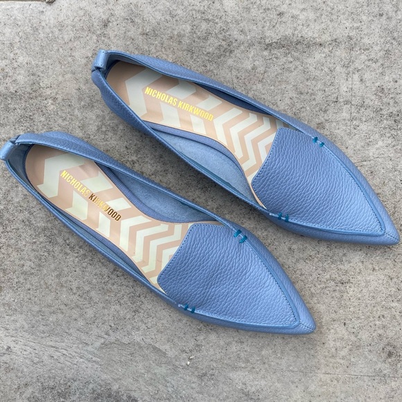 Nicholas Kirkwood Shoes - Nicholas Kirkwood periwinkle Beya loafer